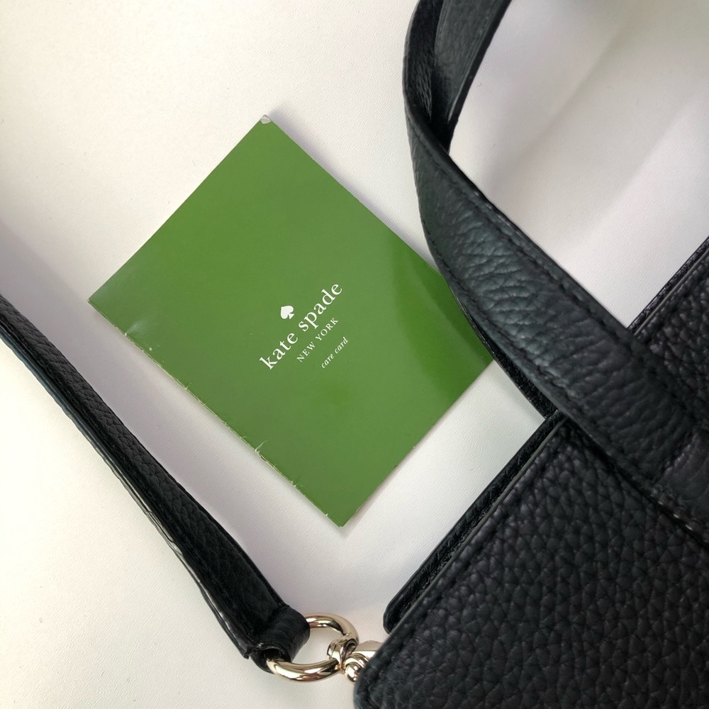 KATE SPADE CHANTEL BRIDGE PLACE BOW LEATHER PURSE - Picture 4 of 7